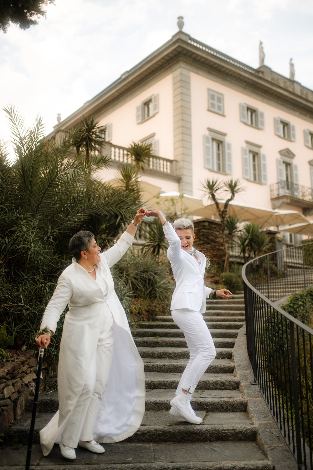 Die Magie des gleichgeschlechtlichen Liebesfestes von Angela und Barbara auf Isola di Brissago